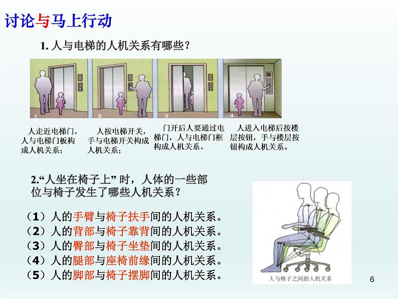 苏教版高中通用技术 必修一2.2  设计中的人机关系(2) 课件第6页