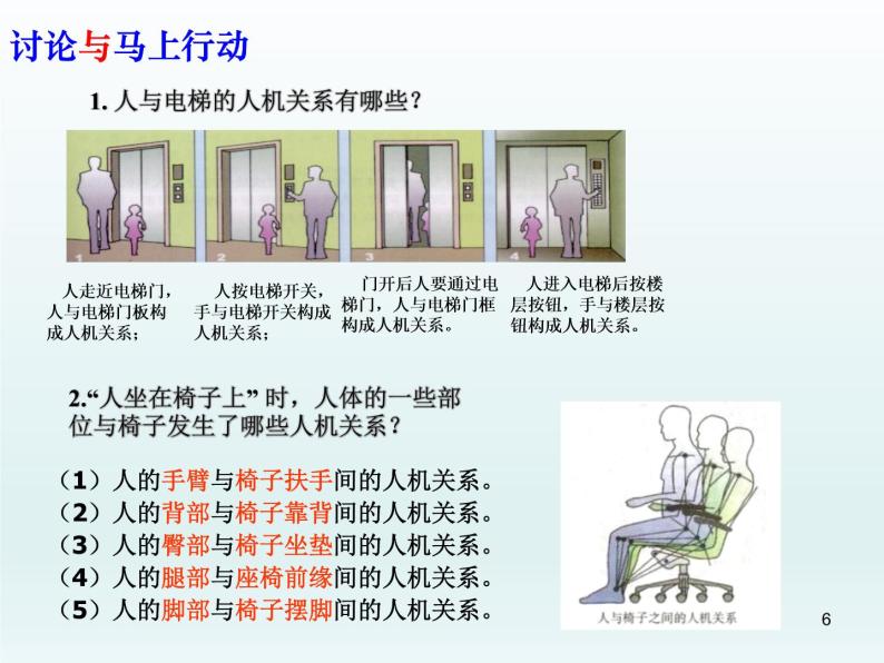 苏教版高中通用技术 必修一2.2  设计中的人机关系(2) 课件06