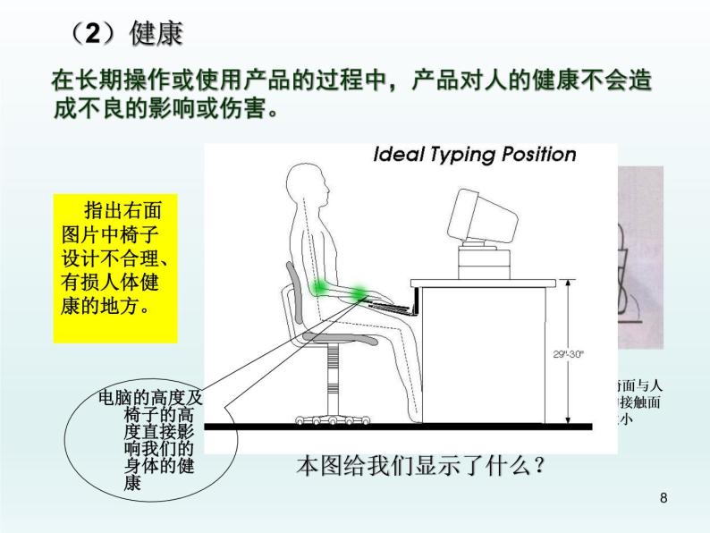 苏教版高中通用技术 必修一2.2  设计中的人机关系(2) 课件08