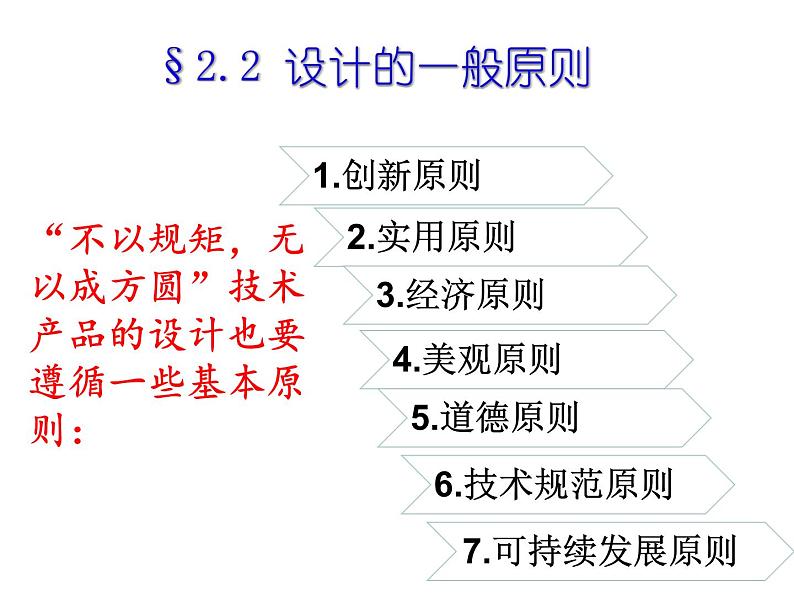 2.2 设计的一般原则  课件-2021-2022学年高一苏教版(2019)通用技术必修《技术与设计1》第2页