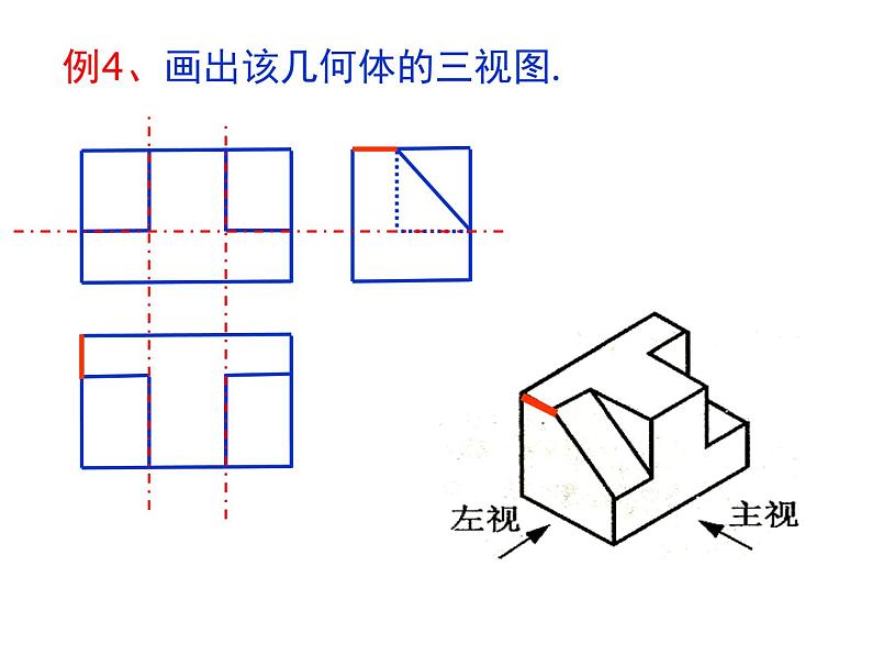 5.2-2 三视图2-3  课件-2021-2022学年高一苏教版(2019)通用技术必修《技术与设计1》08