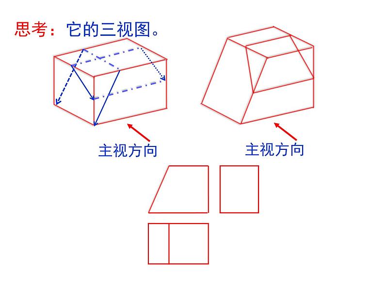 5.2-4三视图复习  课件-2021-2022学年高一苏教版(2019)通用技术必修《技术与设计1》07