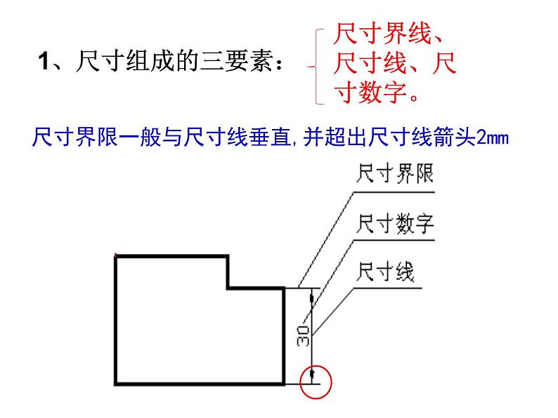 5.3尺寸标注 课件-2021-2022学年高一苏教版(2019)通用技术必修《技术与设计1》05