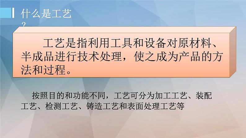 新苏教版通用技术 6.3 工艺的类别与选择 PPT课件02