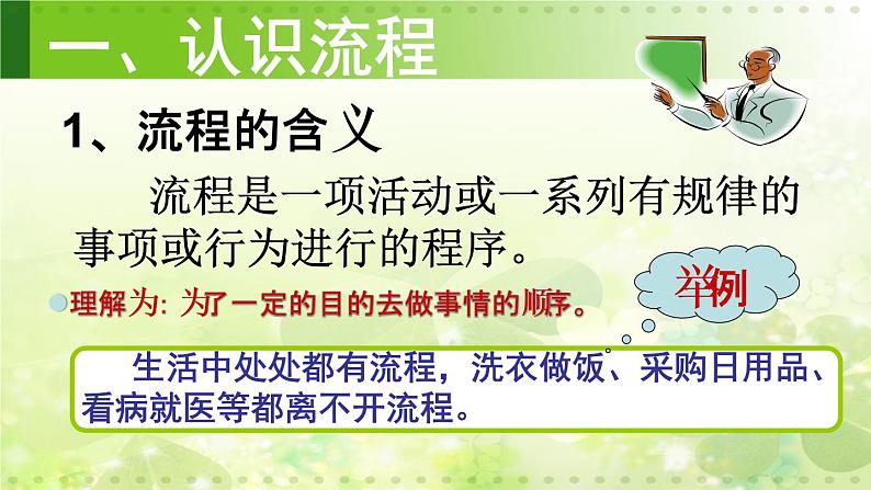 苏教版高中通用技术 必修2 2.1 生产生活中的流程（课件）第3页