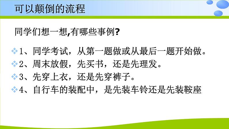 苏教版高中通用技术 必修2 2.1 生产生活中的流程（课件）第6页