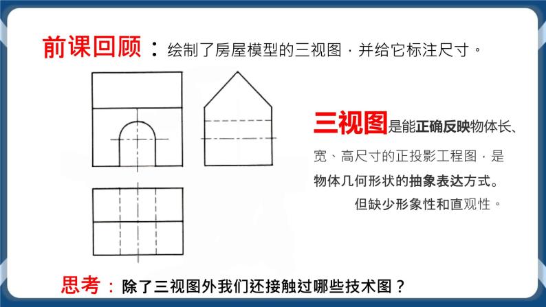 5.2 常见的技术图样 任务二、三 绘制正等轴测图与识读其他技术图样 课件+教案01