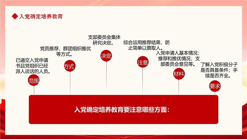 发展党员工作流程永远跟党走动态PPT08