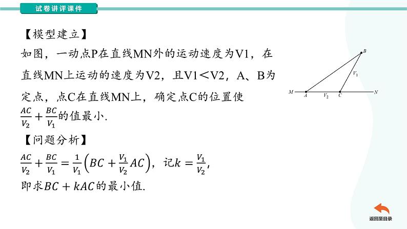 专题22胡不归模型（课件）第6页