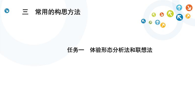 苏教版通用技术 技术与设计1 4.3 任务一 体验形态分析法和联想法 课件（18张ppt）01