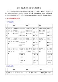 2021年高考语文全国乙卷深度解析