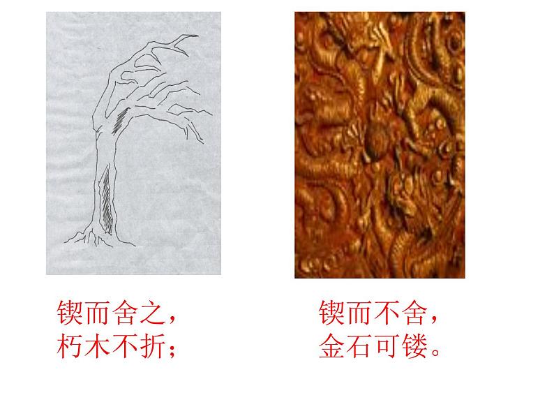 高中语文人教统编版必修上册 第六单元 10.1《劝学》背诵指导课课件第7页