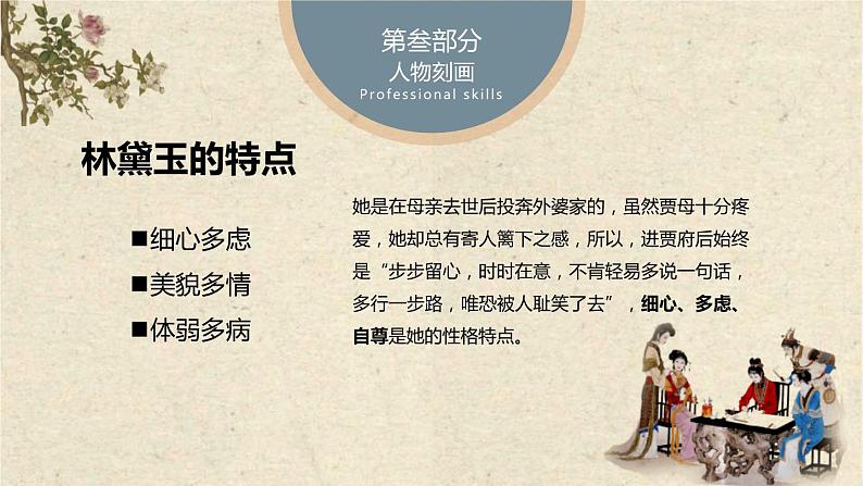 1.《林黛玉进贾府》课件（23张PPT）—2020-2021学年人教版高中语文必修三第一单元第8页