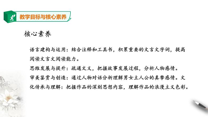 高中语文 选择性必修下第一单元2《孔雀东南飞》并序 第一课时 课件第4页