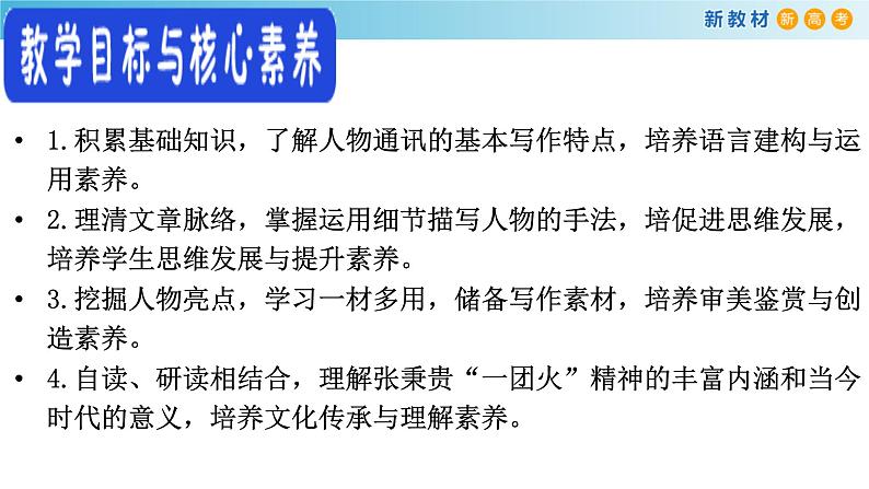 高中语文人教统编版必修上册《4.2 心有一团火，温暖众人心》名师优质课ppt课件.ppt第3页