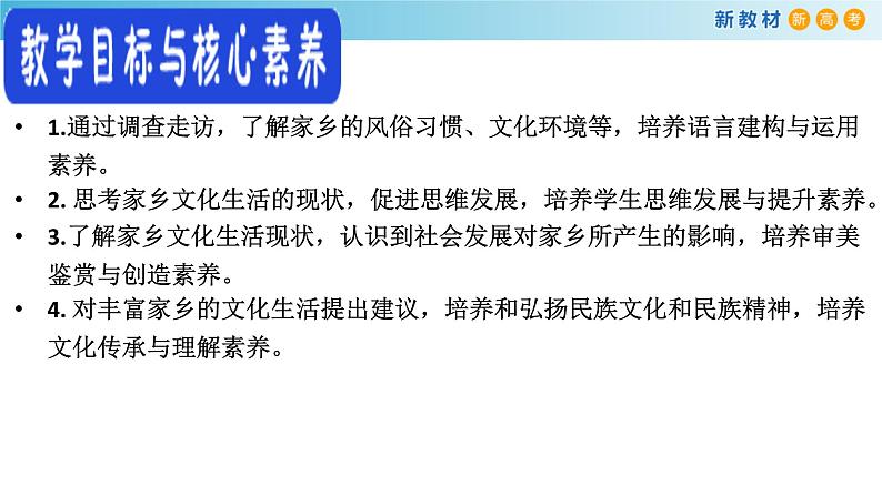 高中语文人教统编版必修上册《三 参与家乡文化建设》集体备课ppt课件第3页