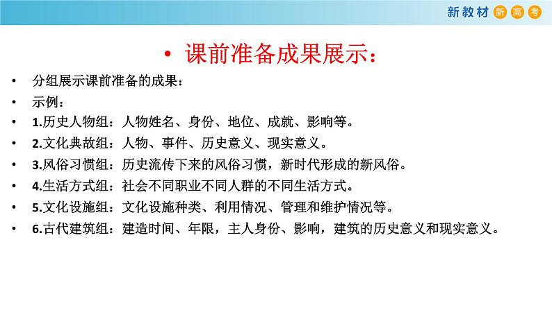 高中语文人教统编版必修上册《三 参与家乡文化建设》集体备课ppt课件第7页