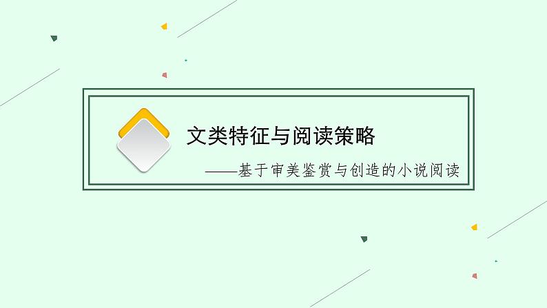 2022届高考语文一轮复习第一板块 现代文阅读 专题四　文学类文本阅读——小说(PPT版) 共490张.pptx第3页