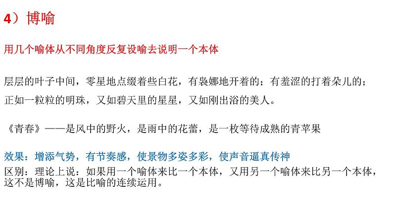 2022届高考语文复习 语言文字应用一轮复习：修辞、病句、补写、压缩等课件（142张PPT）.pptx第7页