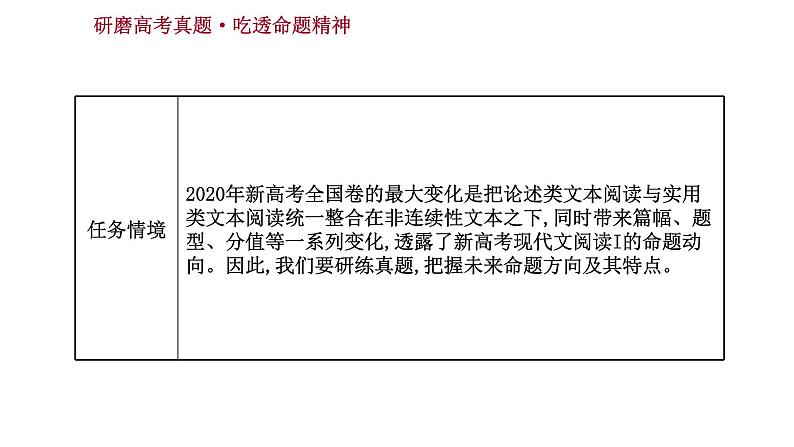 2021-2022学年人教版语文高中专题复习之真题研磨，方向更重要5课件PPT第2页