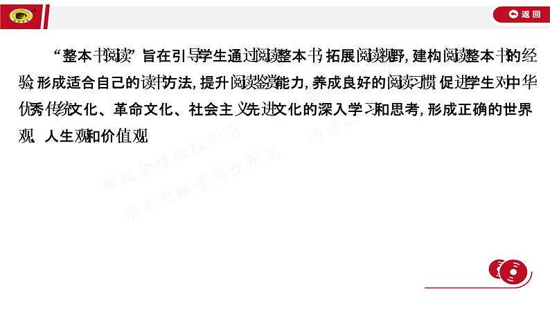 2021-2022学年人教版语文高中专题复习之整本书阅读 任务组二课件PPT第2页