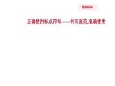2021-2022学年人教版语文高中专题复习之正确使用标点符号——书写规范,准确使用课件PPT