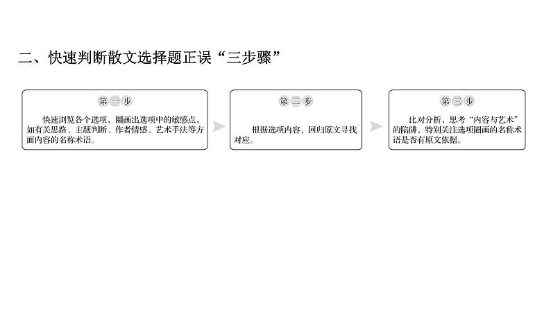 2021-2022学年人教版语文高中专题复习之突破选择题——回归原文,细心比对课件PPT第4页