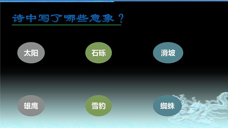 《峨日朵雪峰之侧》课件统编版高中语文必修上册07