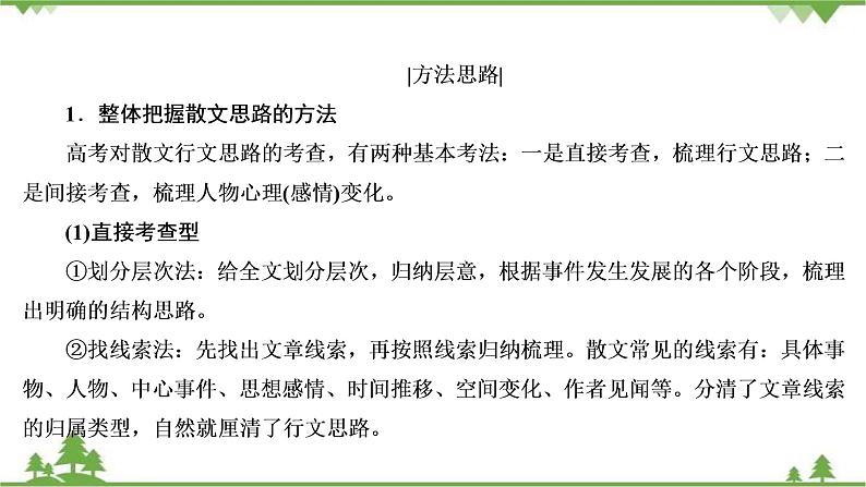 2022高考语文一轮复习课件：第3板块+现代文阅读+专题4+散文阅读+考点1+分析散文结构的艺术08