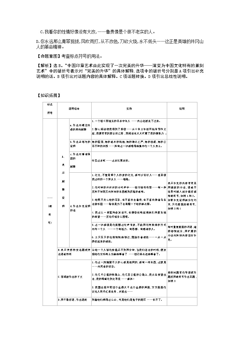 2021-2022学年高考语文考点2.词语（含考点7语句衔接，考点21天津卷文学常识）02
