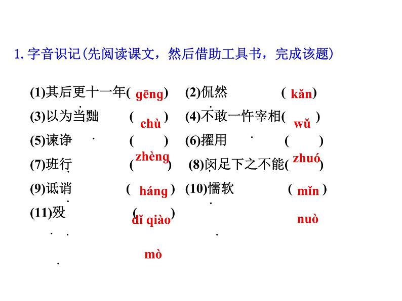 部编版高一上册语文课件《与高司谏书》PPT05