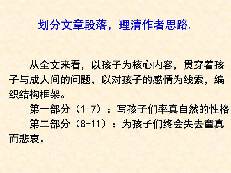 北师大版高中语文必修二 2.给我的孩子们_课件08