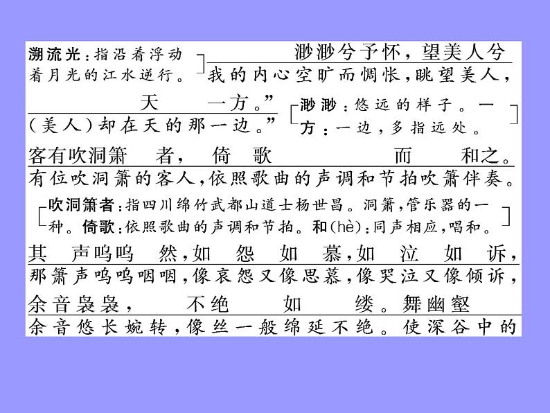 2020-2021学年高中语文部编版必修上册 赤壁赋 课件（69张）（全国版）第4页