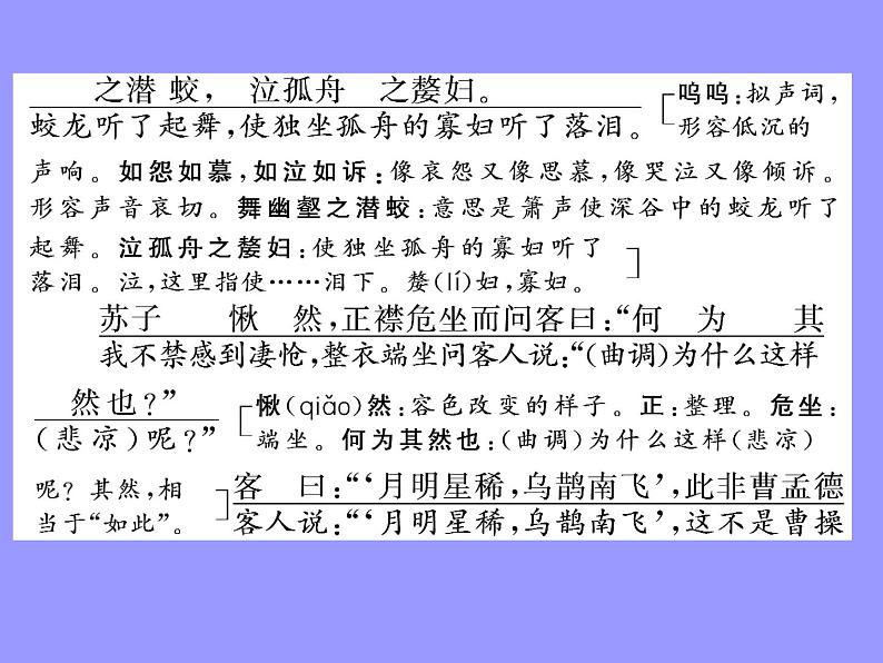 2020-2021学年高中语文部编版必修上册 赤壁赋 课件（69张）（全国版）第5页