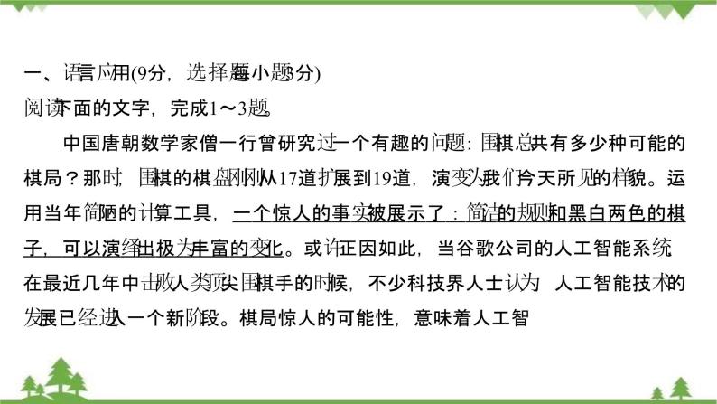 2021-2022学年高中语文人教版选修《中国现代诗歌散文欣赏》作业课件：诗歌部分+第五单元+苦难的琴音02