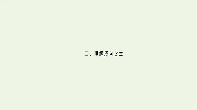 2020-2021学年 高中语文 二轮复习 专题4散文 词句理解课件2第2页