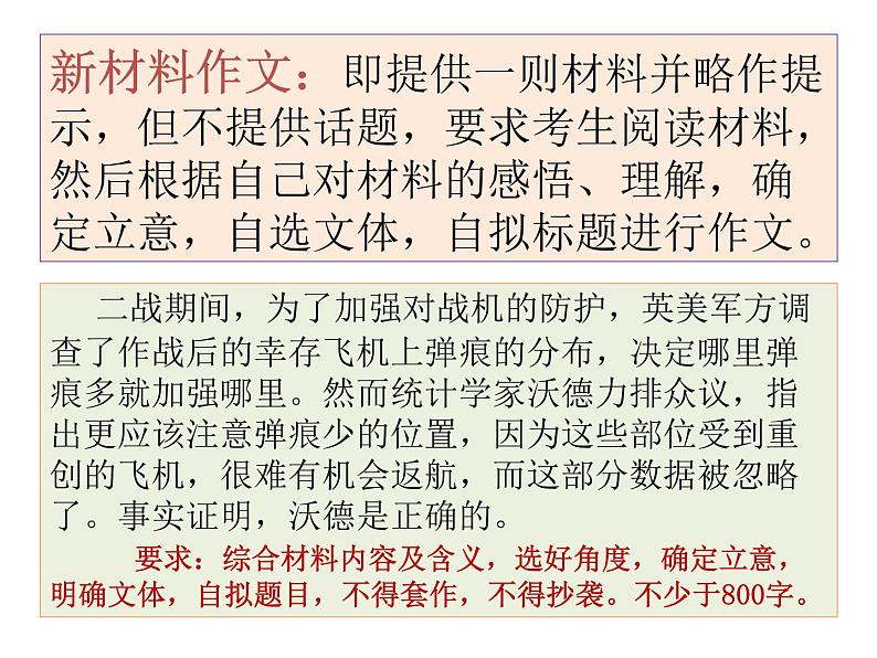 2020-2021学年 高中语文 二轮复习写作指导：作文审题打靶式训练 课件35张02