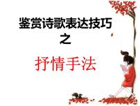 2020-2021学年 高中语文 二轮复习诗歌鉴赏-表达技巧之抒情手法上课用课件（41张）