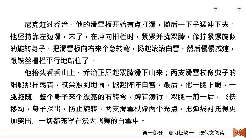 2020-2021学年 高中语文 二轮复习 专题3  小说阅读 分析鉴赏故事情节  课件（共69页）第8页