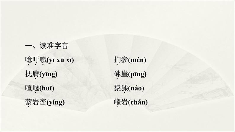 2021年高中语文 人教部编版 选择性必修下册 第1单元 3　蜀道难 蜀相  课件（共87页）第3页