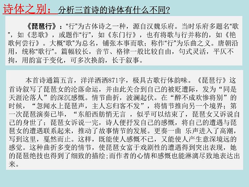 第三单元任务群：《梦游天姥吟留别》《登高》《琵琶行》课件-2021-2022学年统编版（2019）高中语文必修上册第7页