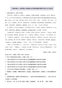 （新高考）2021届高中语文一轮复习小题专练3 信息类文本阅读 古代诗词鉴赏 默写 语言文字应用 教师用卷