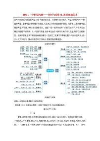 2020-2021学年 高中语文 二轮复习 专题四散文阅读题点2分析结构题__分析句段作用赏析谋篇艺术 学案