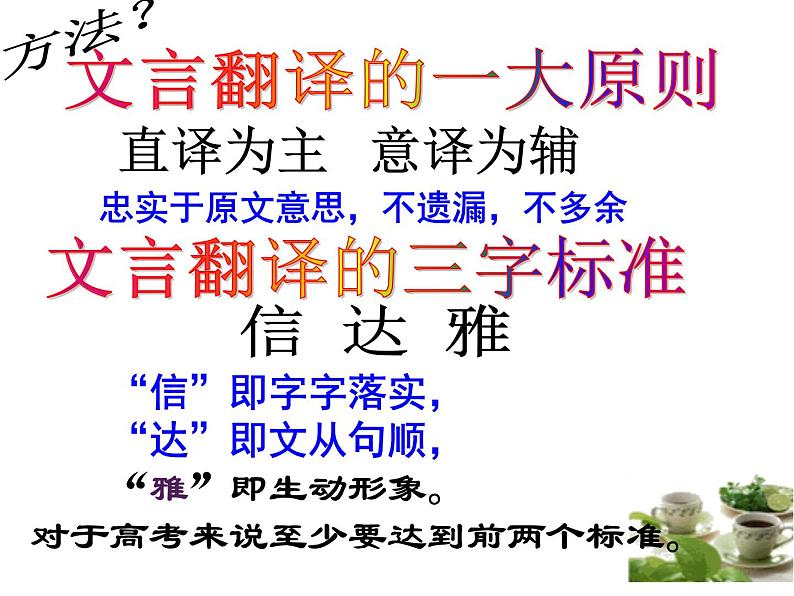 2020-2021学年高中语文 二轮复习 《两招七式巧解文言文翻译题》课件 （26张PPT）03