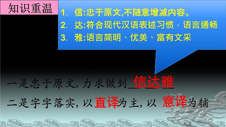 2020-2021学年高中语文 二轮复习 《文言文翻译》课件 （26张PPT）04