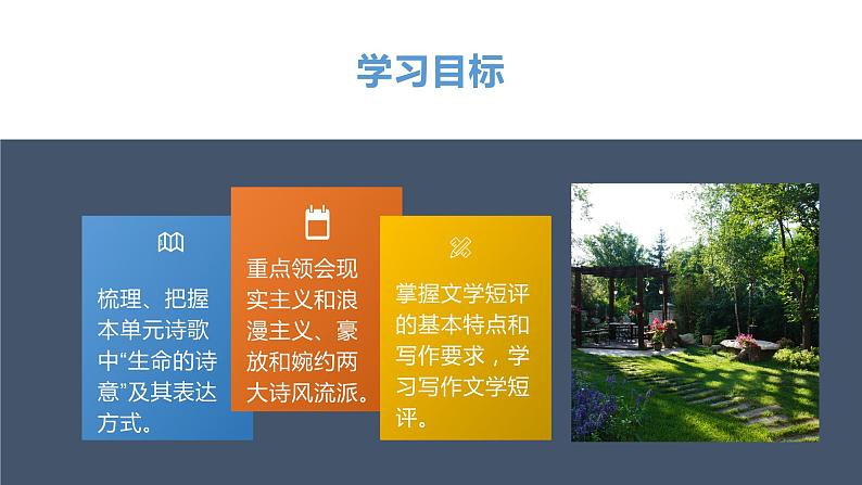 部编版高中语文必修上册第三单元“生命的诗意” 写作指导课件PPT+学案02