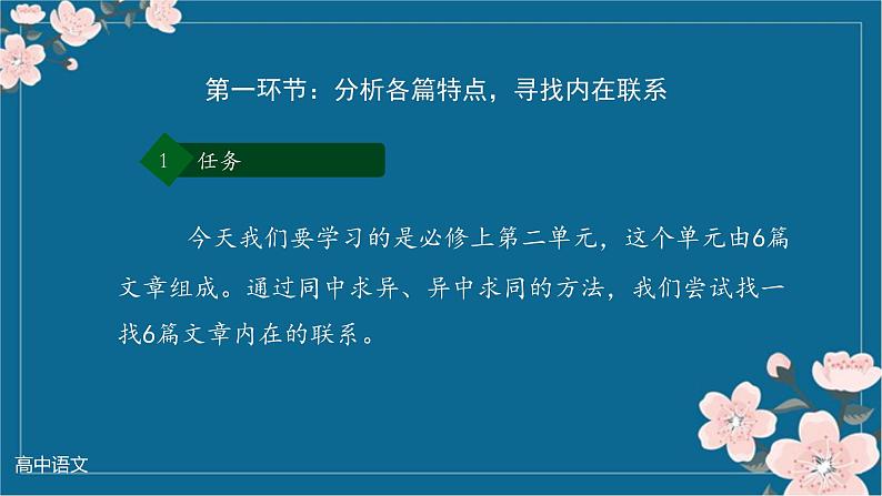 统编版高中语文必修上第二单元起始课课件第3页