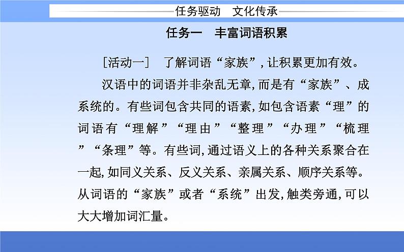 （新教材）2021秋统编版语文必修上册课件：第八单元+语言积累、梳理与探究+03