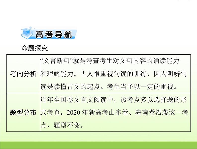 高考语文一轮复习第二部分古代诗文阅读专题四文言断句课件第4页