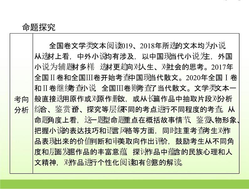 高考语文一轮复习第一部分现代文阅读Ⅱ专题三第一节散文阅读课件02